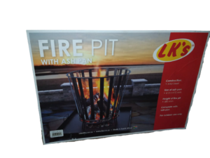 LK's Outdoor Fire Pit With Pan