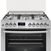 Ferre 5 Burner Gas/Electric Stove - Stainless Steel