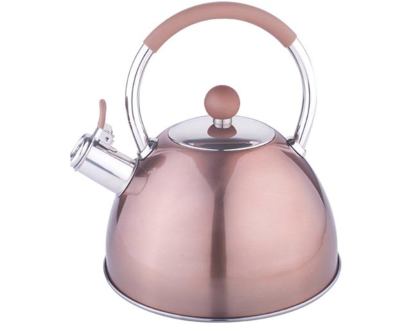 3l whistling kettle rosegold