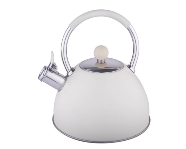 3l whistling kettle white